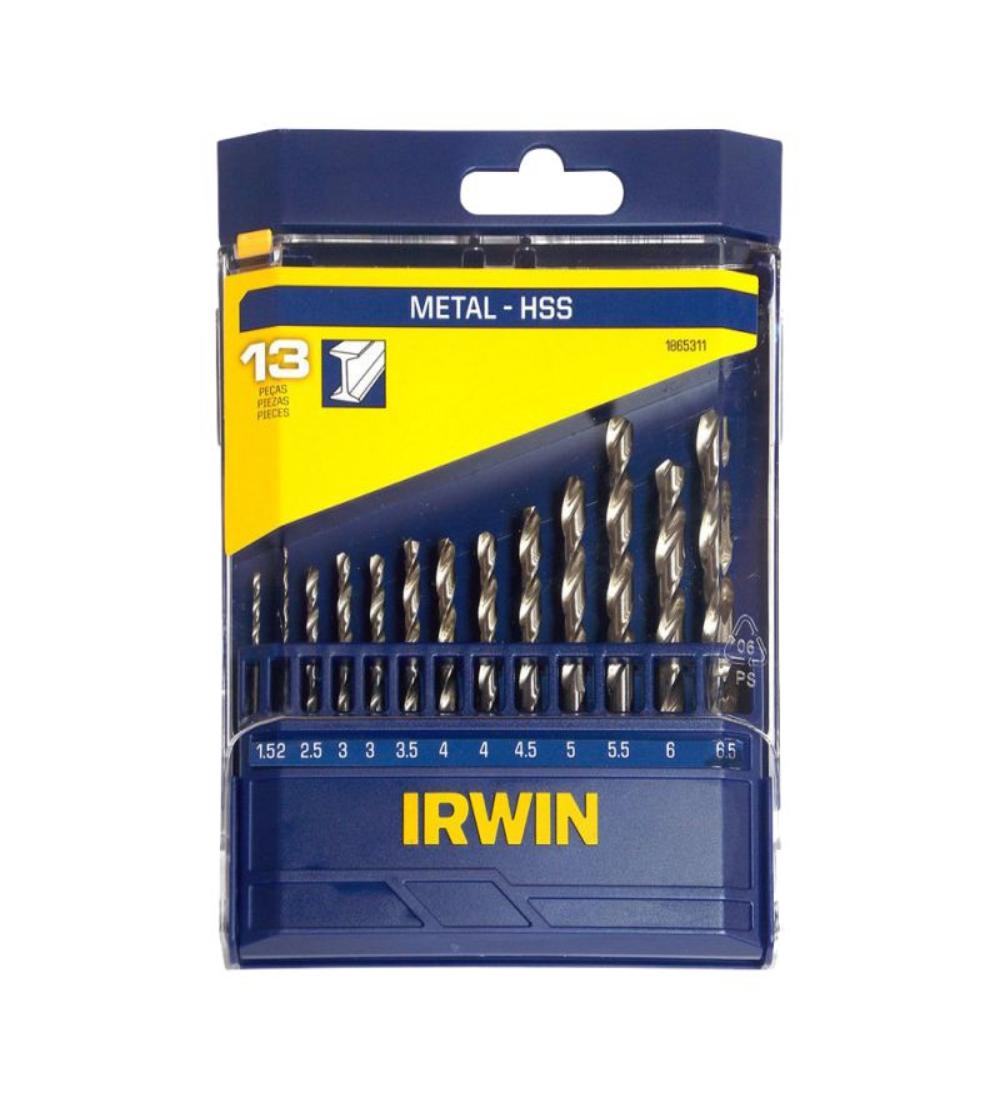 JUEGO MECHA METAL HSS  Irwin 13pz